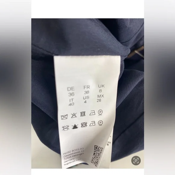 Hugo Boss NWT Daela Plaid Sleeveless Dress Sz 4 - Picture 10 of 11